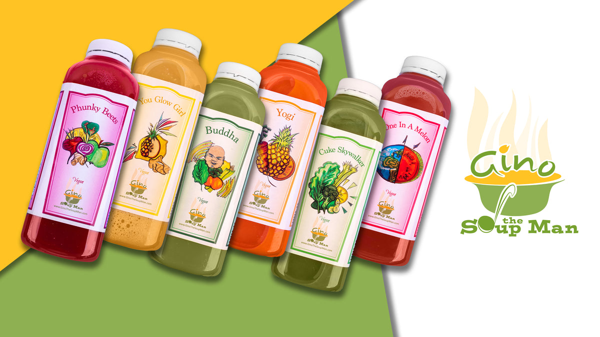 1 Day Juice Cleanse – Gino The Soup Man