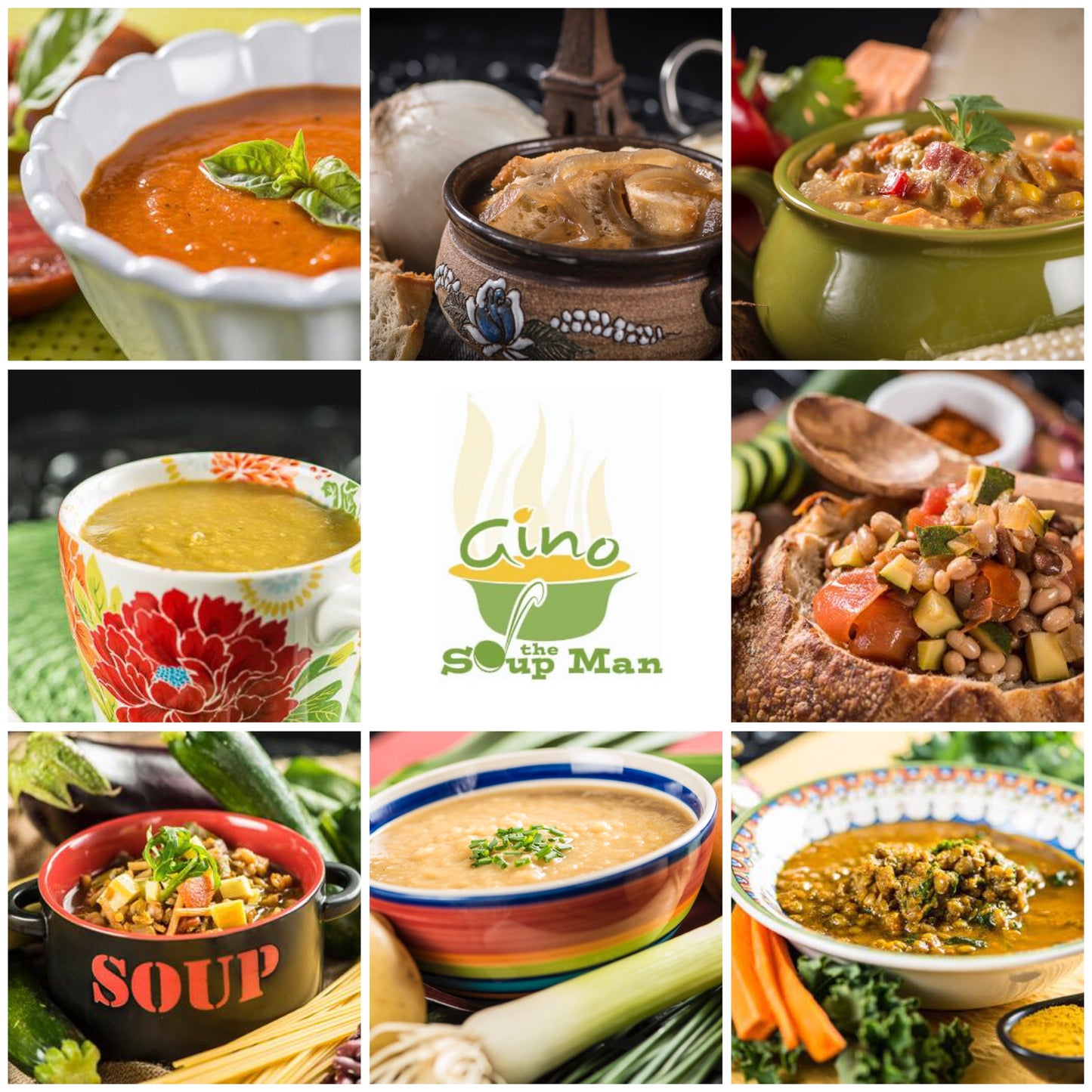 The Classic Soups (8 Soups)