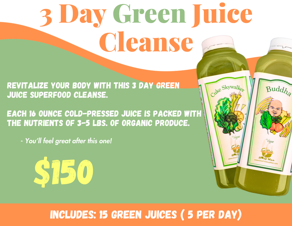 3 Day Greens Juice Cleanse