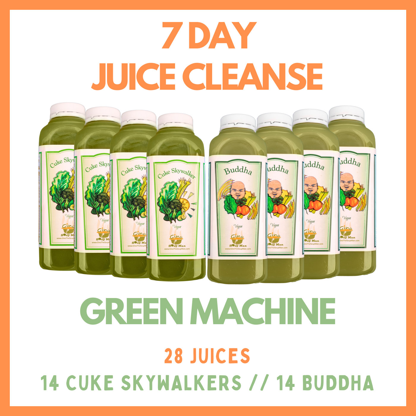 Green Machine - 7 Day Greens Juice Cleanse