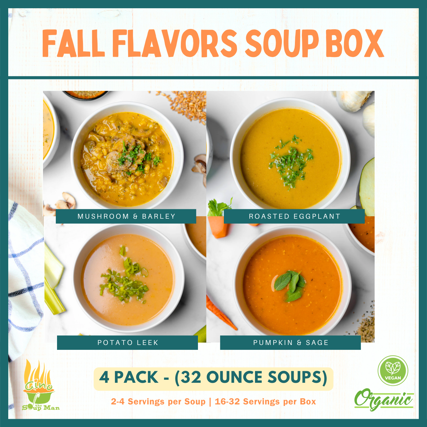 
                  
                    Fall Soup Flavors 4 Pack
                  
                
